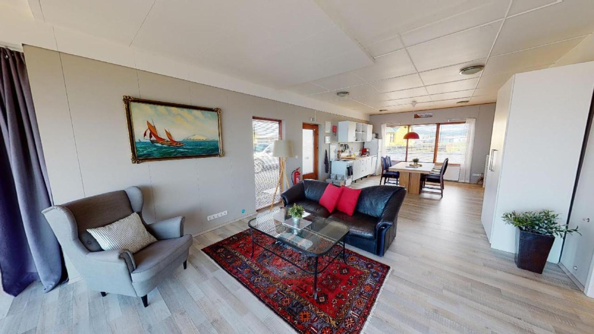 Kleifar: Ocean View Apartment Hellissandur Luaran gambar